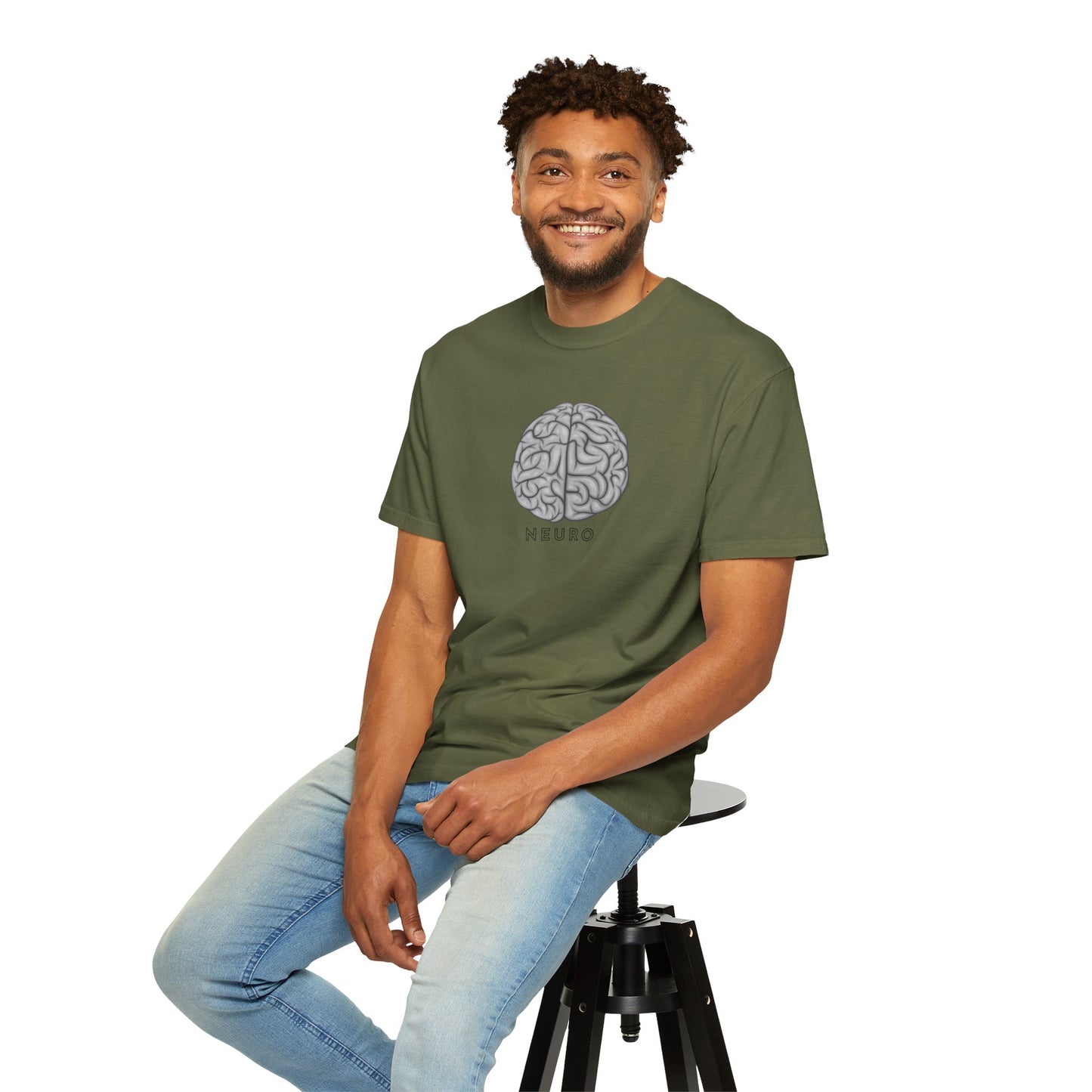 Neuro Brain T-Shirt — Anatomical Brain Graphic Tee