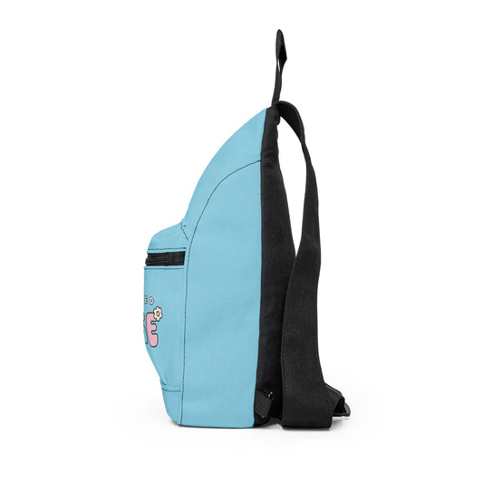 Registered Nurse Flower Sling Bag | Cute Pastel Nurse Graphic Crossbody