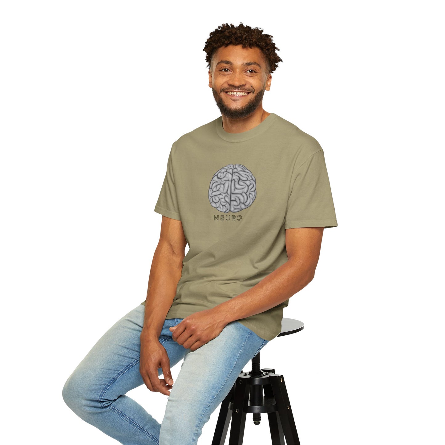 Neuro Brain T-Shirt — Anatomical Brain Graphic Tee