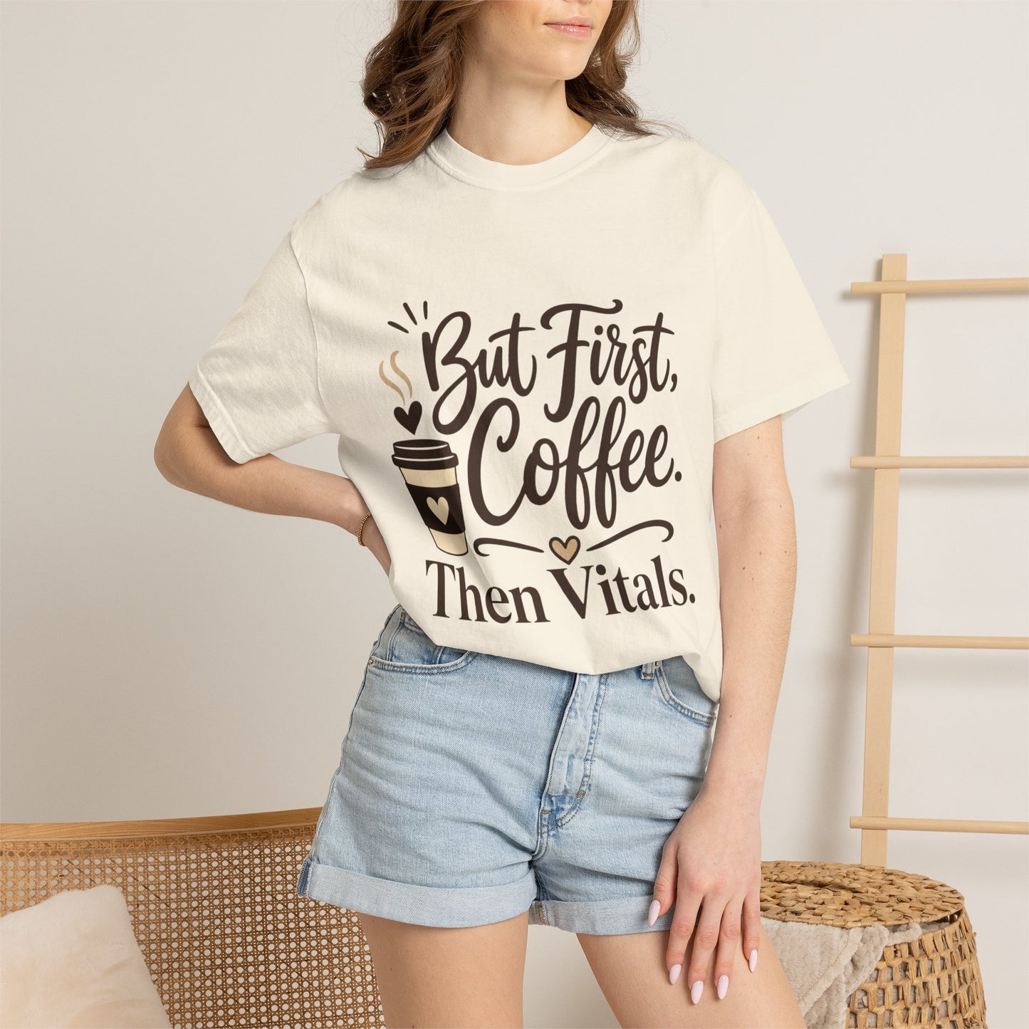 But First Coffee Then Vitals T-Shirt