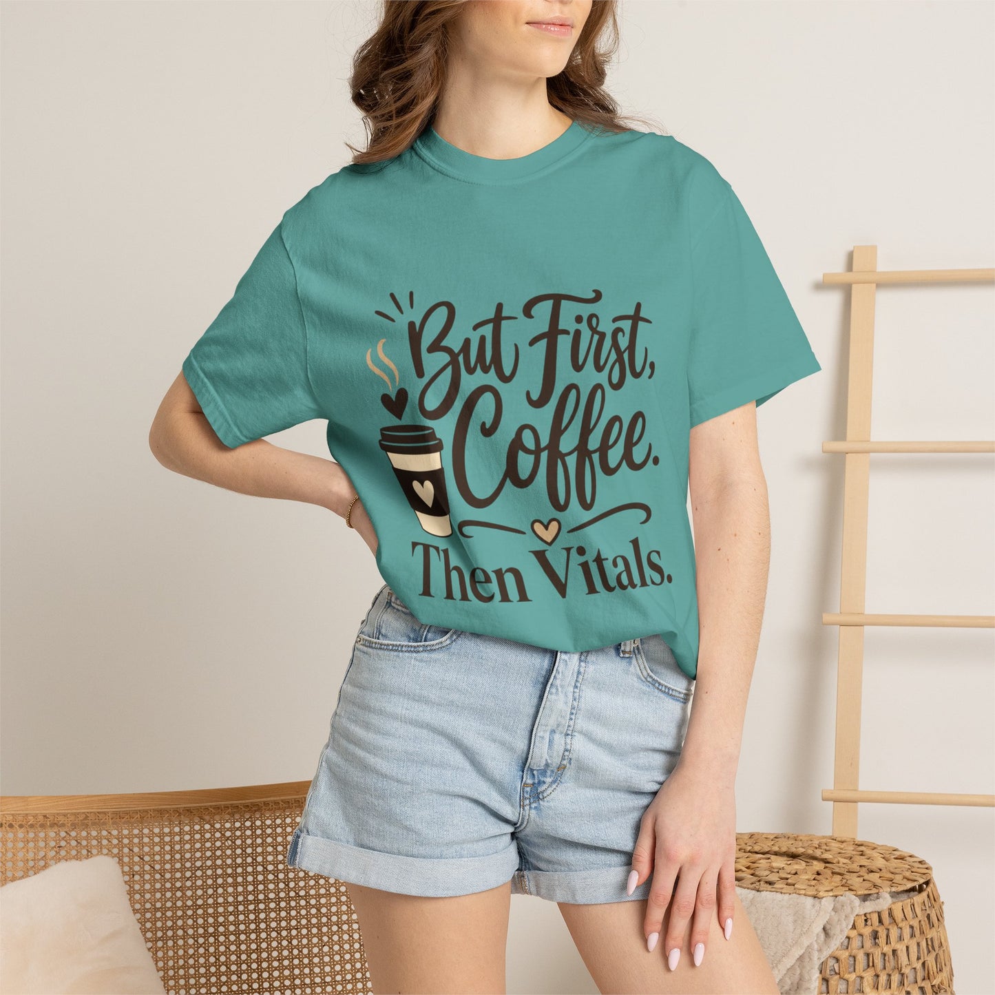 But First Coffee Then Vitals T-Shirt