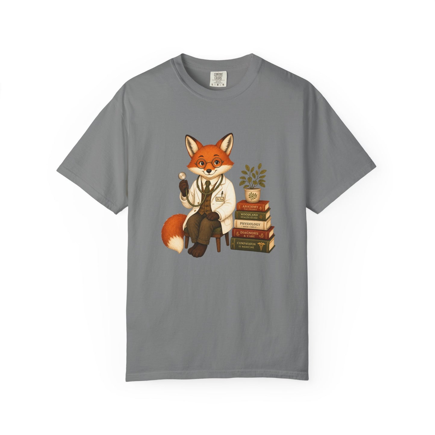 Dr. Fox - Woodland Physician Comfort Colors Tee
