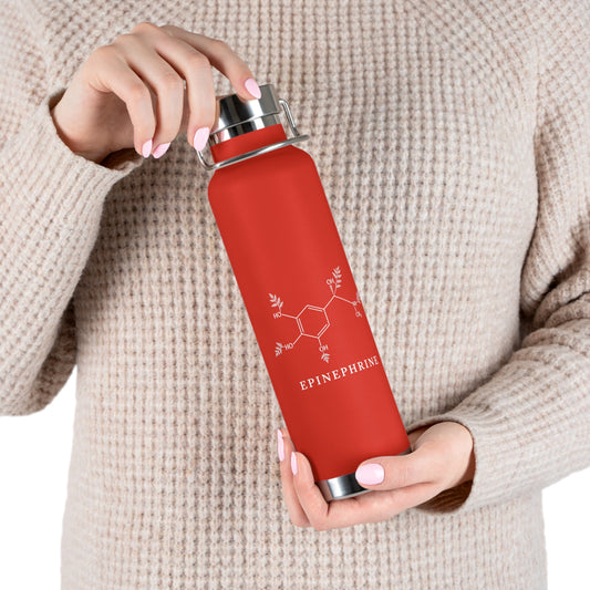 Epinephrine Molecule – Botanical Chemistry Copper Vacuum Insulated Tumbler