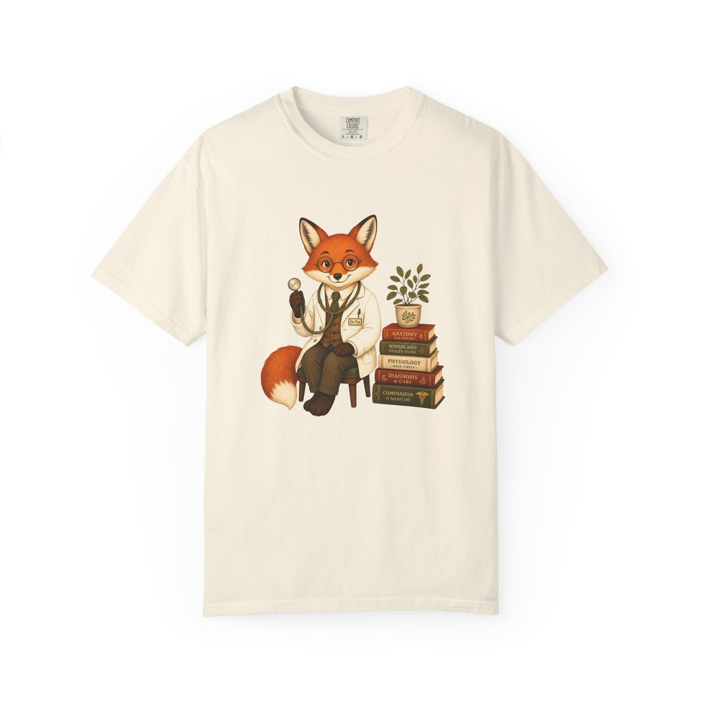 Dr. Fox - Woodland Physician Comfort Colors Tee
