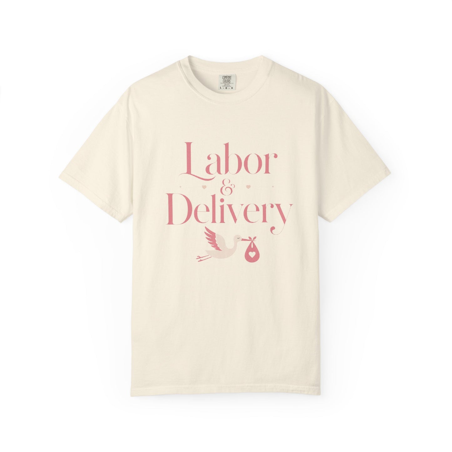 Labor & Delivery Stork T-Shirt — Labor and Delivery Nurse Tee