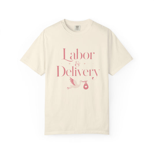 Labor & Delivery Stork T-Shirt — Labor and Delivery Nurse Tee