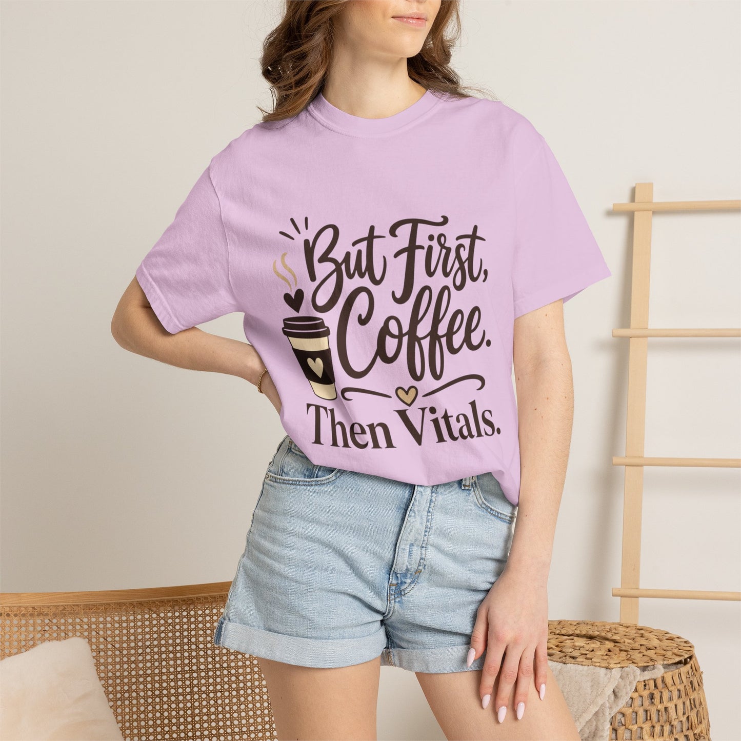 But First Coffee Then Vitals T-Shirt