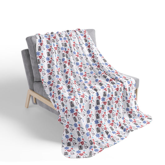 Sherpa Blanket — Cozy Medical Pattern