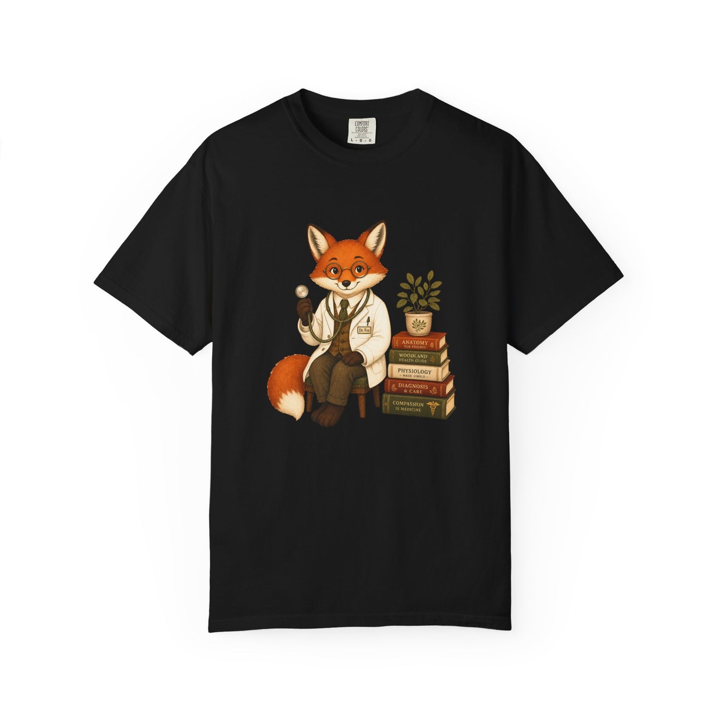 Dr. Fox - Woodland Physician Comfort Colors Tee