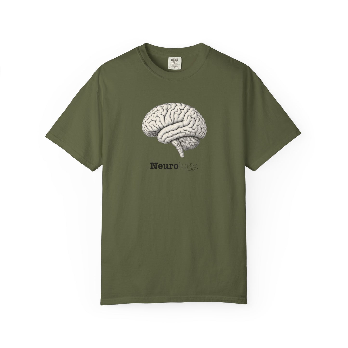 Brain Anatomy Neurology T-Shirt - Vintage Medical Illustration Tee