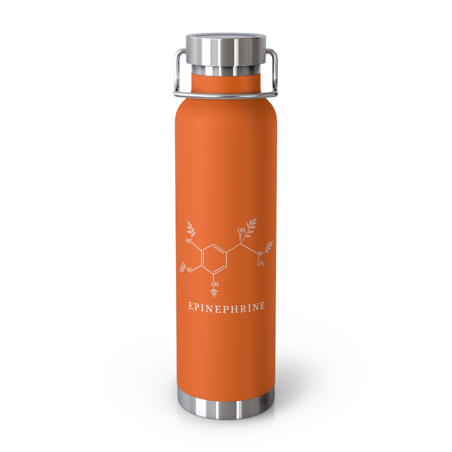 Epinephrine Molecule – Botanical Chemistry Copper Vacuum Insulated Tumbler