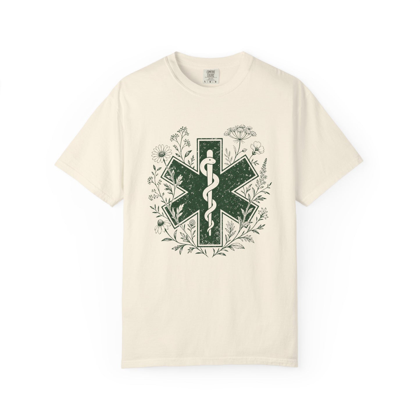EMS Wildflower — Star of Life Botanical Tee