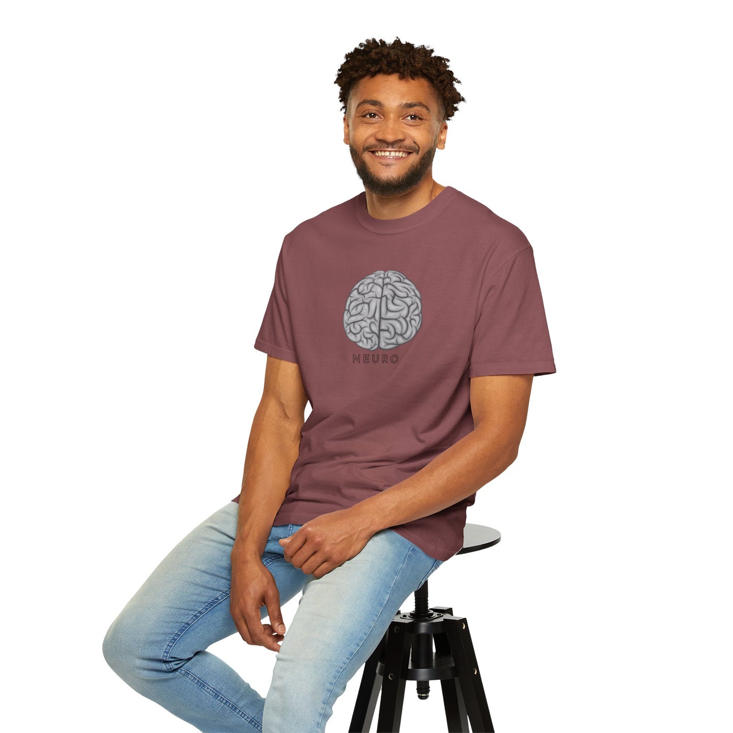 Neuro Brain T-Shirt — Anatomical Brain Graphic Tee