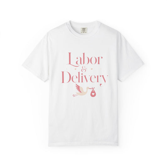 Labor & Delivery Stork T-Shirt — Labor and Delivery Nurse Tee