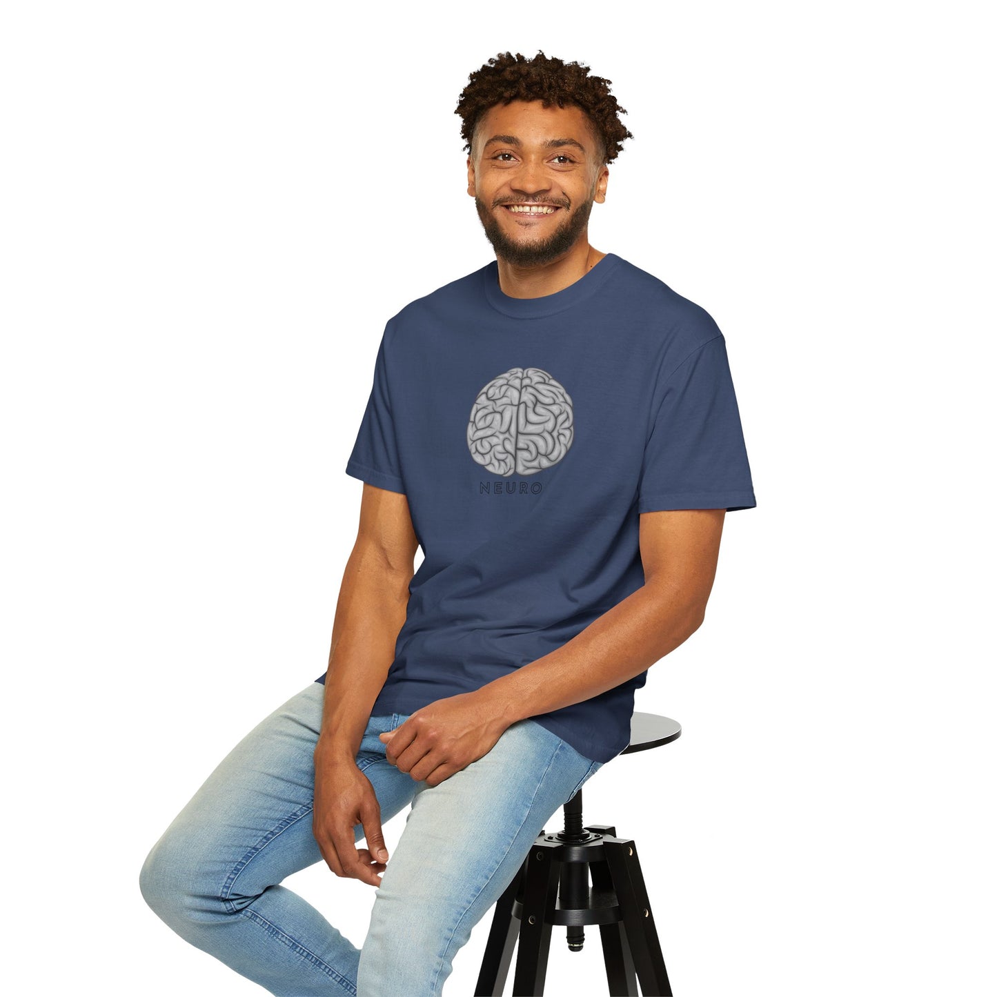 Neuro Brain T-Shirt — Anatomical Brain Graphic Tee