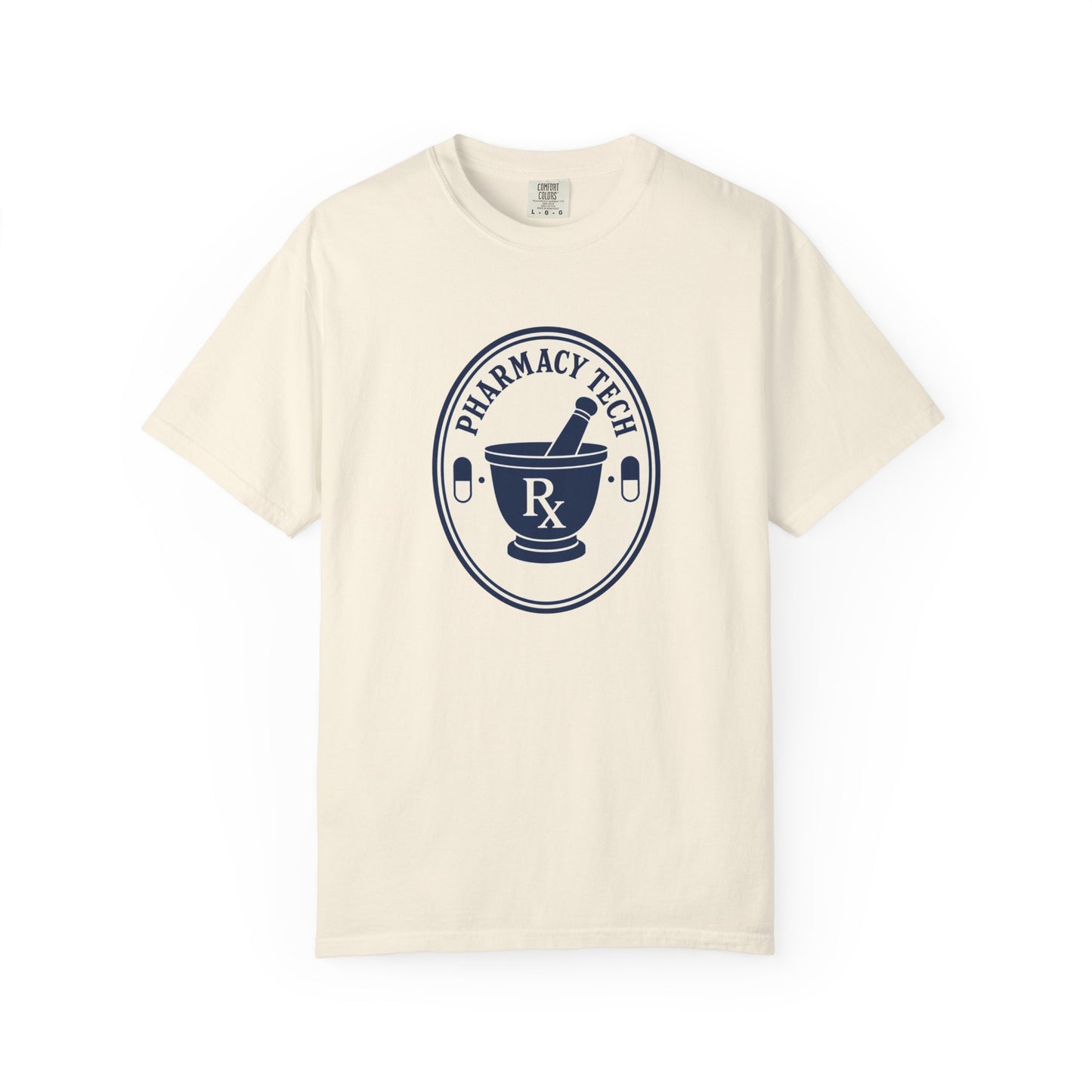 Pharmacy Tech — Classic Rx Emblem Tee