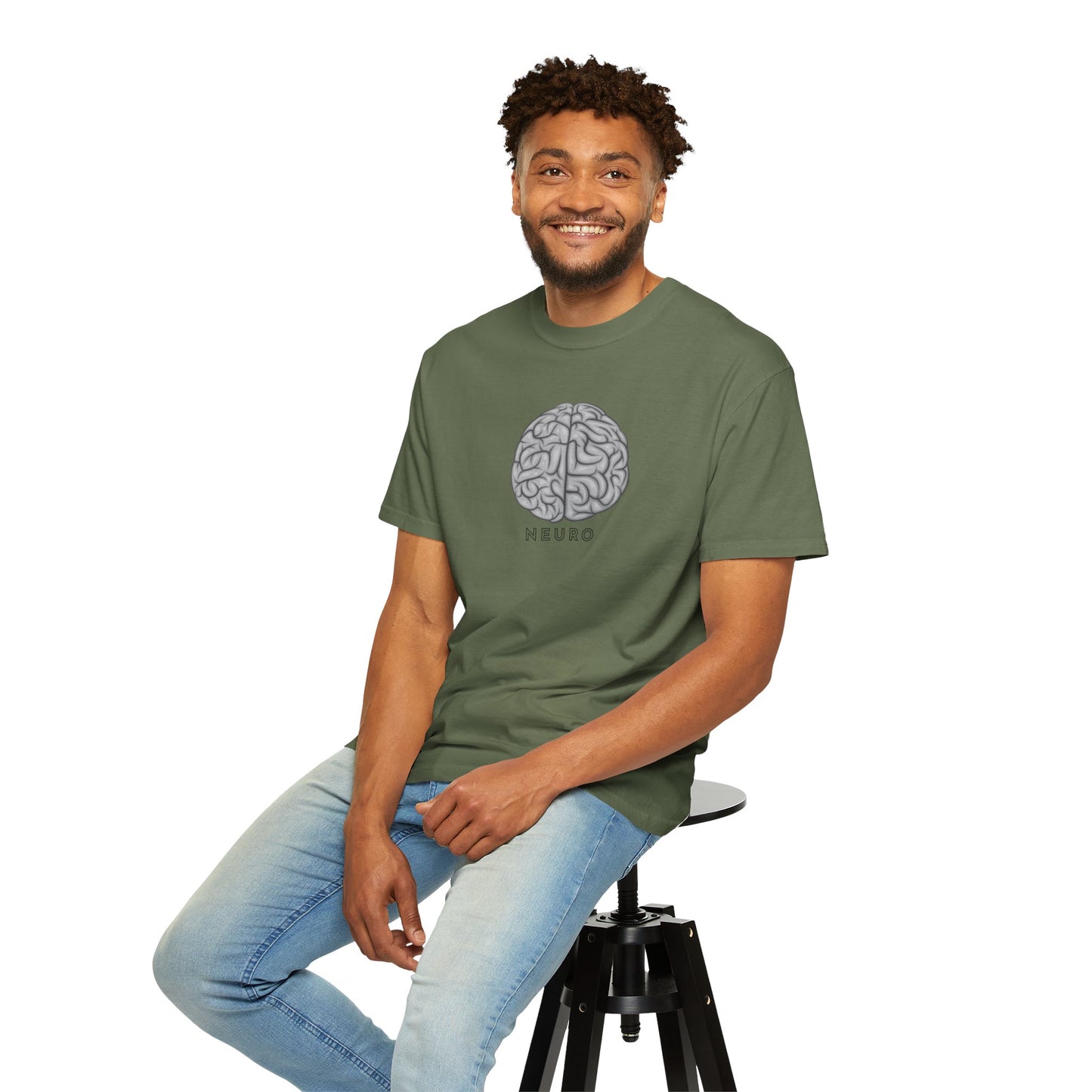 Neuro Brain T-Shirt — Anatomical Brain Graphic Tee
