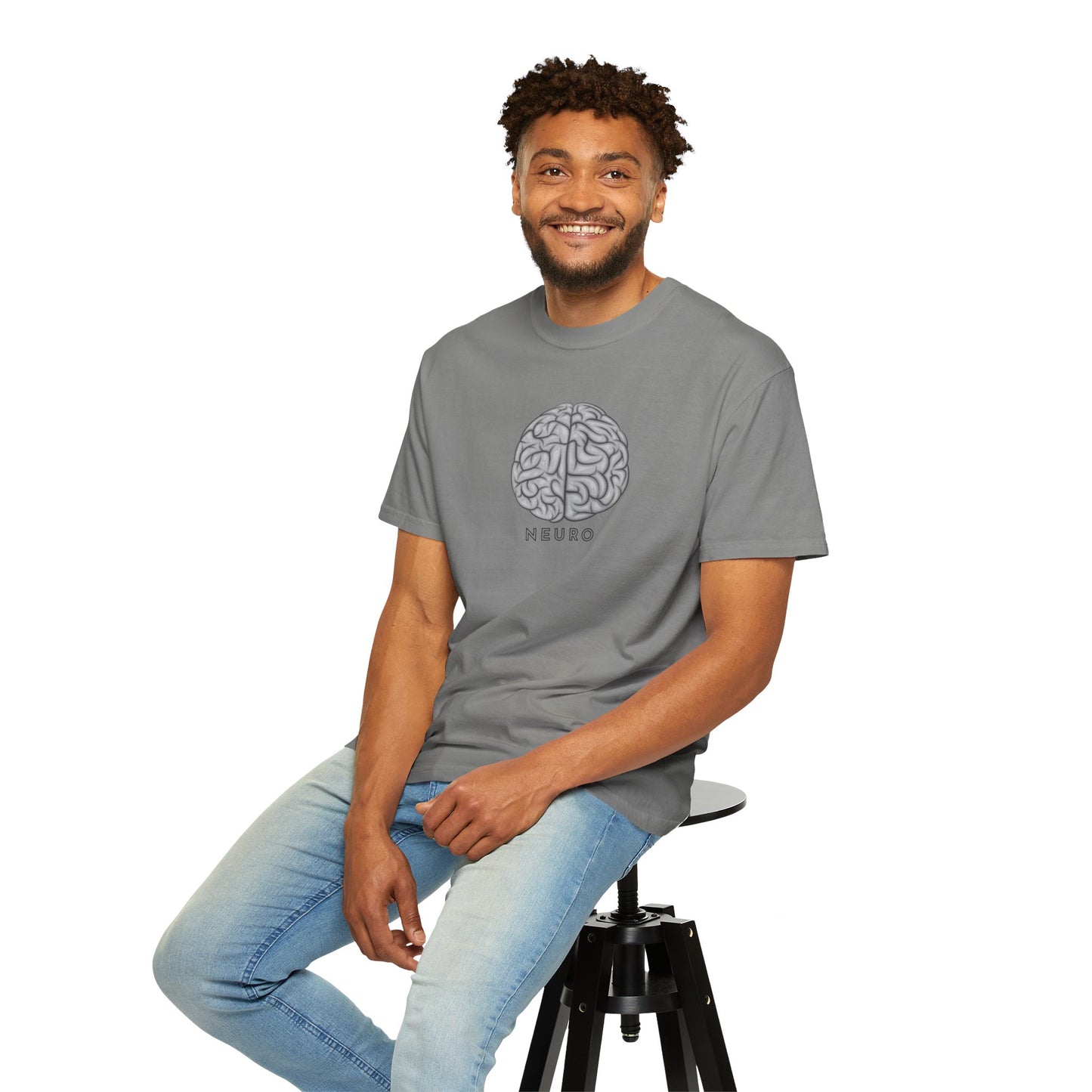 Neuro Brain T-Shirt — Anatomical Brain Graphic Tee