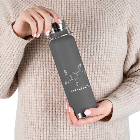 Epinephrine Molecule – Botanical Chemistry Copper Vacuum Insulated Tumbler