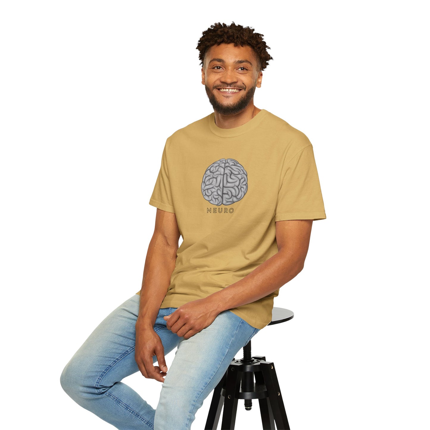 Neuro Brain T-Shirt — Anatomical Brain Graphic Tee