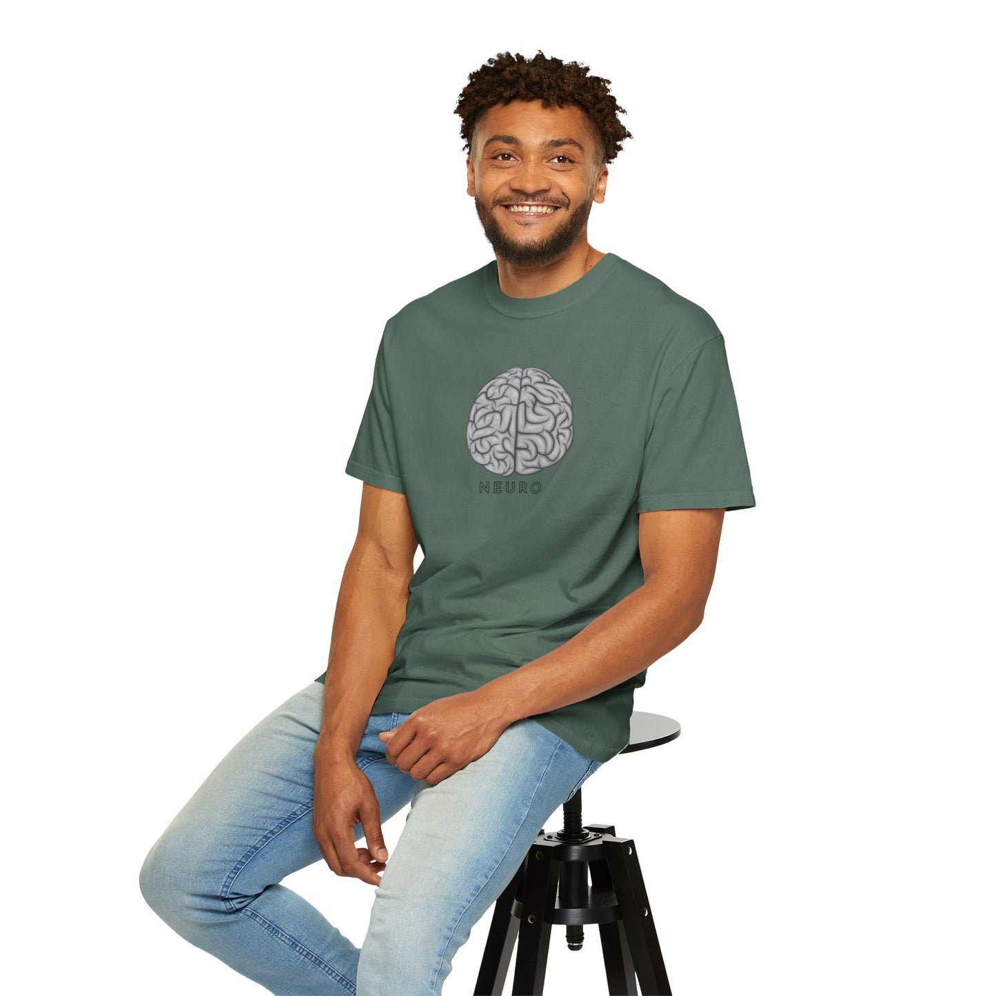 Neuro Brain T-Shirt — Anatomical Brain Graphic Tee